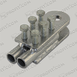 Затискач кінцевий анкерування на 2 проводи